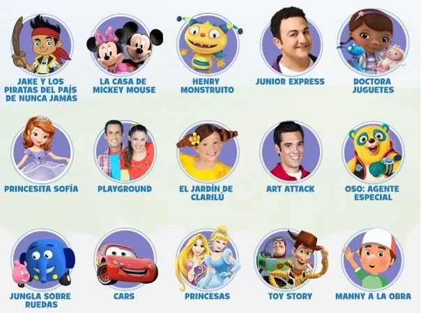 Caricaturas de Disney Junior online y gratis