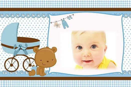 Fotomontaje de Nacimiento o Baby Shower | Fotomontajes infantiles