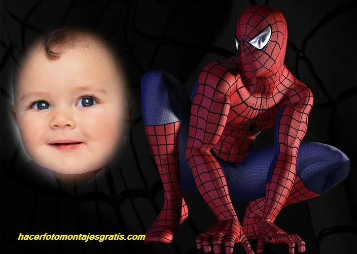 Fotomontaje de Spiderman | Hacer Fotomontajes Gratis