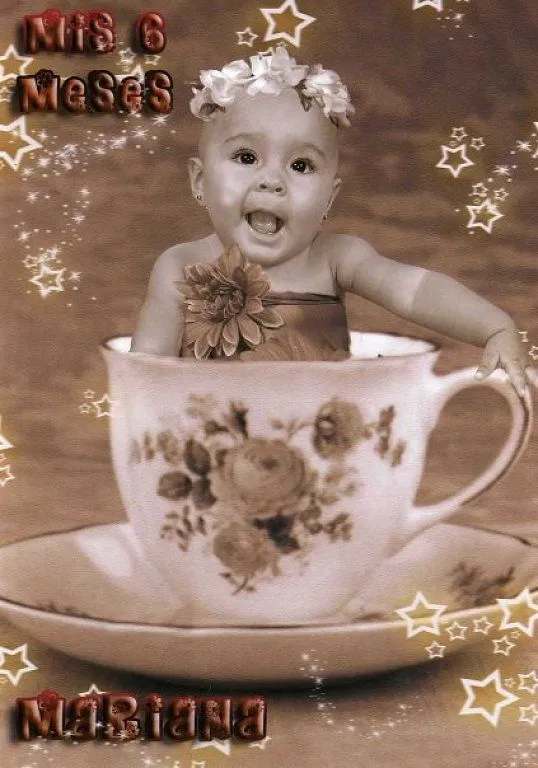 Fotomontajes para bebés de 6 meses - Imagui