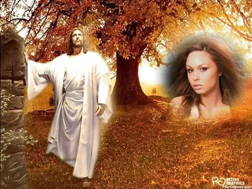 Fotomontaje cristiano con Jesús | Fotomontajes Cristianos