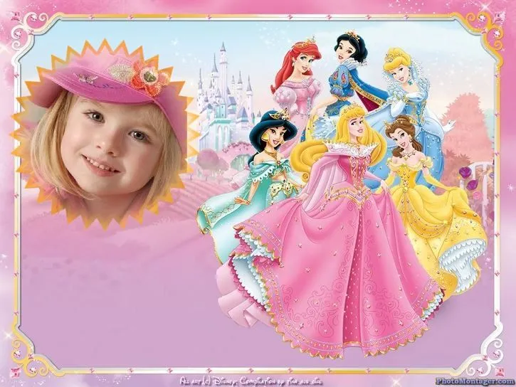 Fotomontajes infantiles para caritas de niños gratis de princesas ...