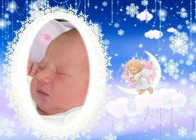 Fotomontaje de ángelito para las fotos de tu bebé | Fotomontajes ...