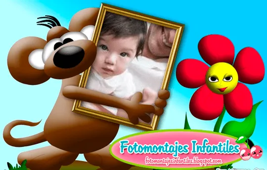 Fotomontajes Infantiles - Ratoncito | Fotomontajes Infantiles