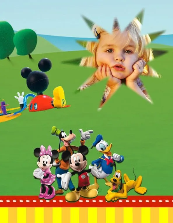 Fotomontajes de Minnie y Mickey | Fotomontajes infantiles