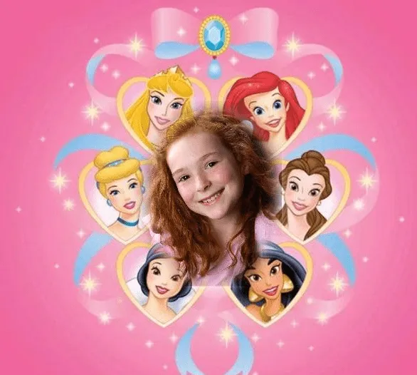 Fotomontajes princesas para tres fotos Disney gratis - Imagui