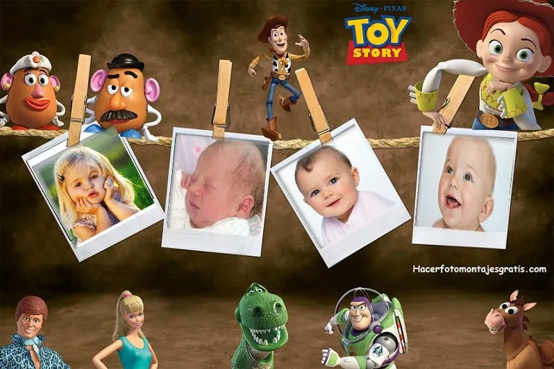Fotomontajes de Toy Story | Hacer Fotomontajes Gratis