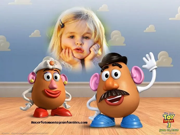 Fotomontajes de Toy Story | Fotomontajes infantiles