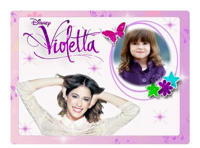Fotomontajes de Violetta | Fotomontajes infantiles