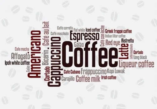 Fotomural Letras cafe. Mural Letras cafe ref 33582862 Fotomural Letras cafe. Mural Letras cafe ref 33582862