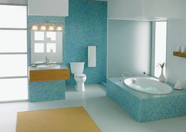 Diseño de baños con tina. Fotos, presupuesto e imagenes.