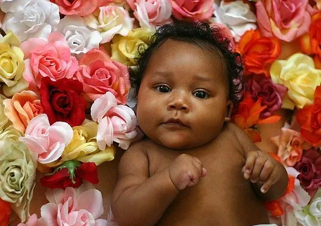 Fotos de bebés afroamericanos - Imagui