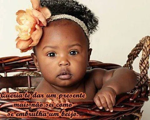 Fotos de bebés negros lindos - Imagui