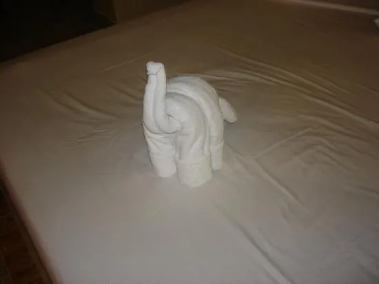 Figuras con toallas para hoteles - Imagui