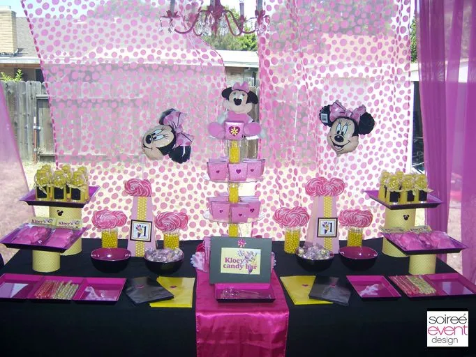 Minnie Mouse Party Ideas from Soiree Event Design