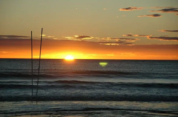 Fotos de Comodoro Rivadavia: Amanecer en la playa