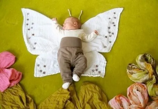 Fotos creativas de un bebe durmiendo | En Lo Visual