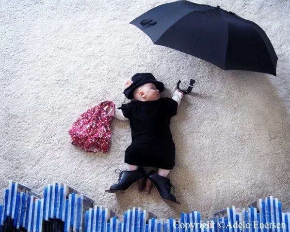 Fotos creativas de un bebe durmiendo | En Lo Visual