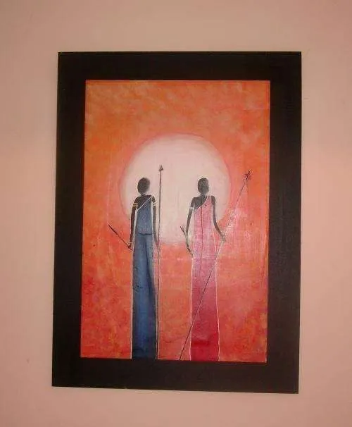 Fotos de cuadro pintados en acrilicos estilo africanos - Buenos ... Fotos de cuadro pintados en acrilicos estilo africanos - Buenos ...