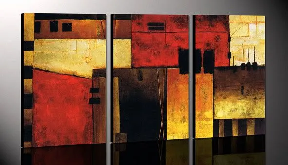 Decoración Minimalista y Contemporánea: Cuadros de arte abstracto ...