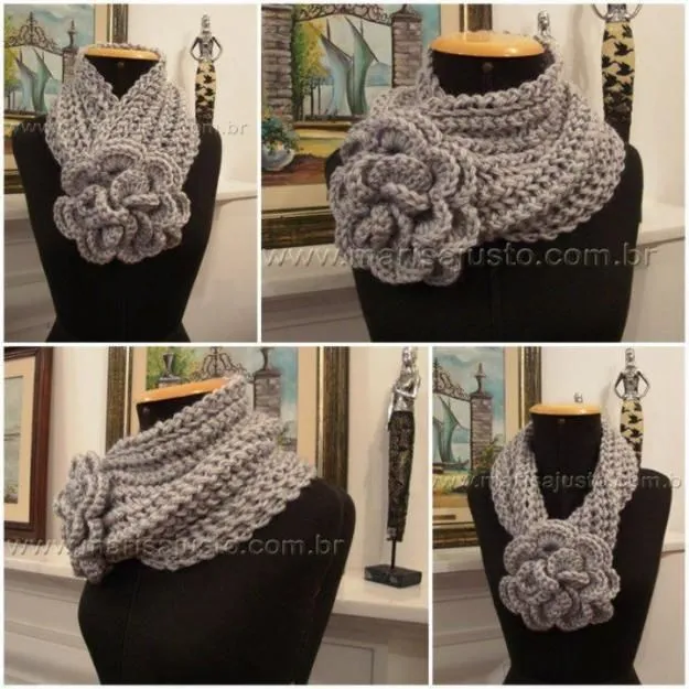 Fotos de Cuellos tejidos a crochet hermosisisisisimos ! | Crochet ...