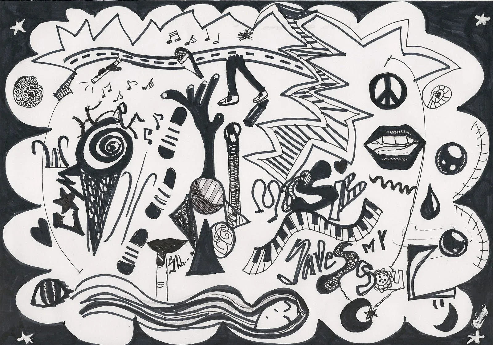 Dibujos abstractos - Imagui