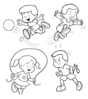 Caricaturas de niño corriendo - Imagui