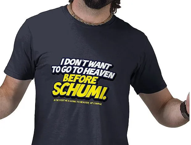 FOTOS: frase de Rubinho após duelo com Schumacher vira camisa na ...