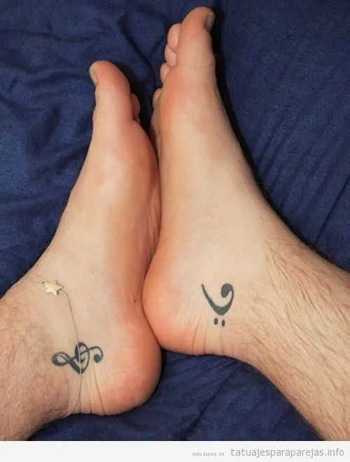 Pie | Tatuajes para Parejas | Blog de fotos de tatuajes en pareja