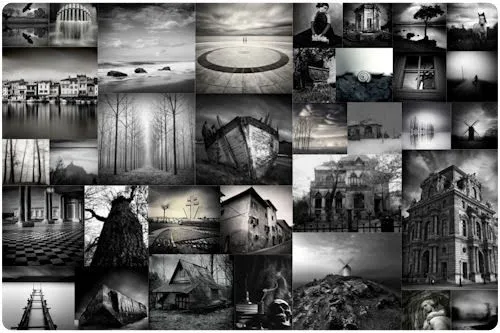 Fotos increíbles en blanco y negro (34 elementos) | Banco de Imágenes
