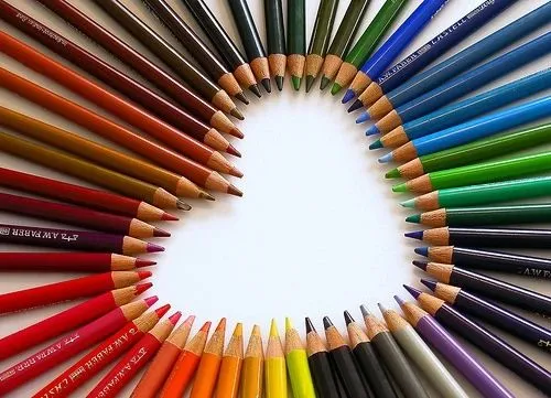 Fotos de lápices de colores, pintando un mundo | SobreFotos