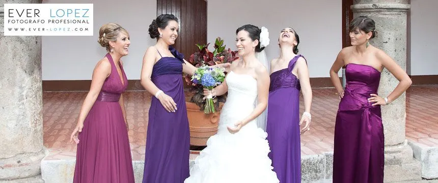 fotos madrinas boda damas de honor guadalajara | Ever Lopez ...