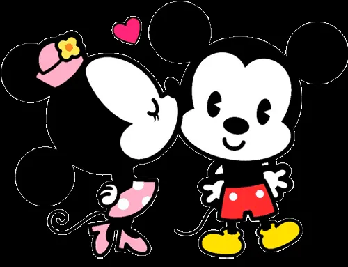 Mickey y mimi DIBUJOS - Imagui