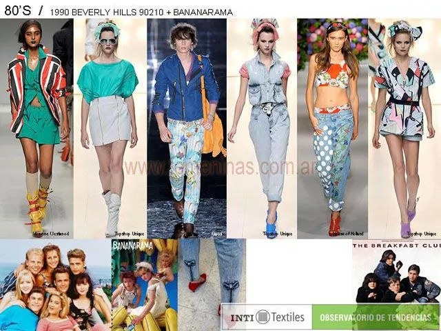Imágenes de vestuario de los años 80 - Imagui Imágenes de vestuario de los años 80 - Imagui