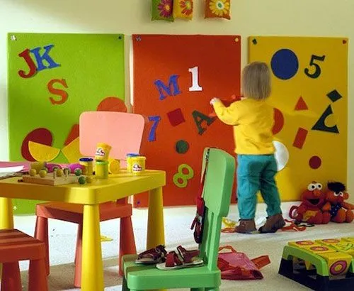 Fotos de paredes infantiles decoradas | Decoideas.Net
