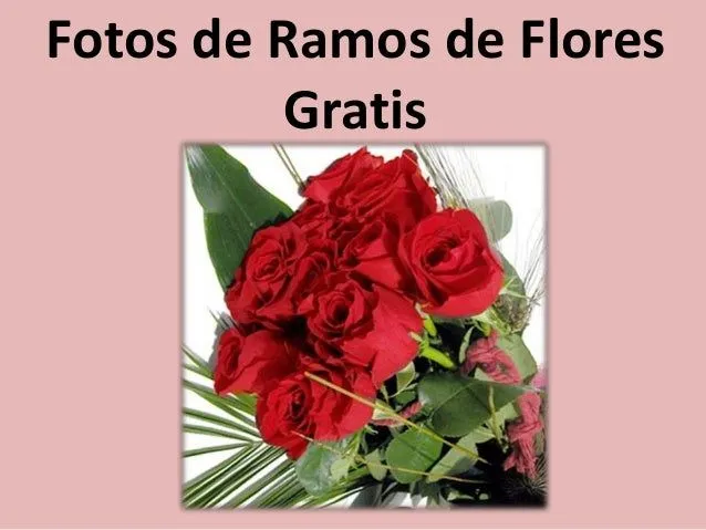 Fotos de ramos de flores gratis