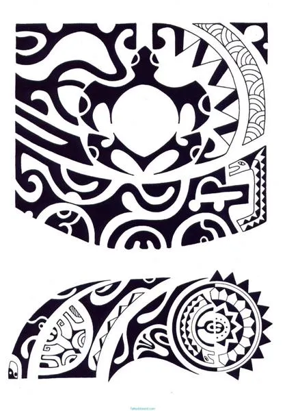fotos de tatuajes: diseños de tribales maories tatuajes