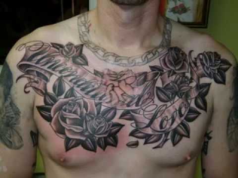 fotos de tatuajes en el pecho para hombres - YouTube