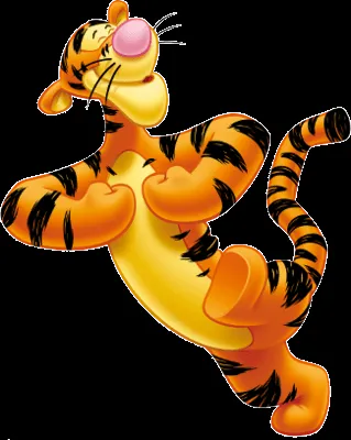 PSD Detail | Winnie The Pooh - Tiger #004 | Official PSDs