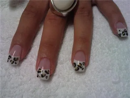 Imagenes de uñas de acrilico de leopardo - Imagui