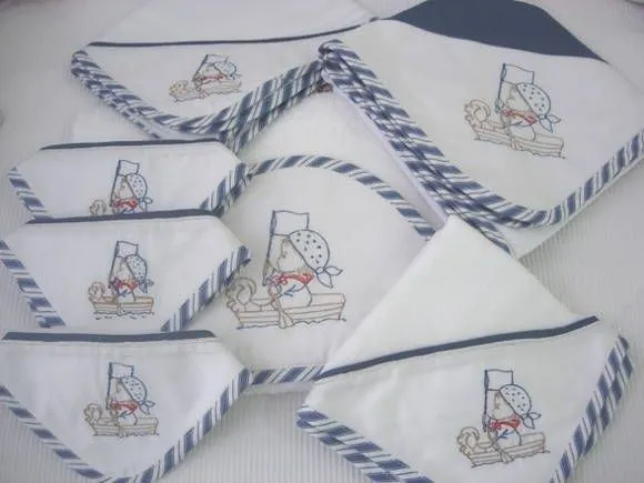 fraldas bordadas para bebe marinheiro - Pesquisa Google | bordados ...