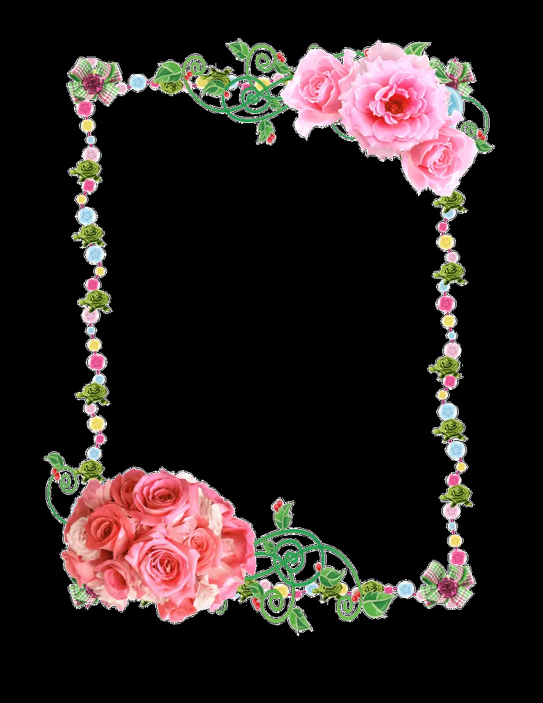 Frame PNG with roses by ~Melissa-tm on deviantART
