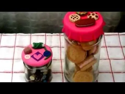 Frascos decorados en porcelana fría - YouTube