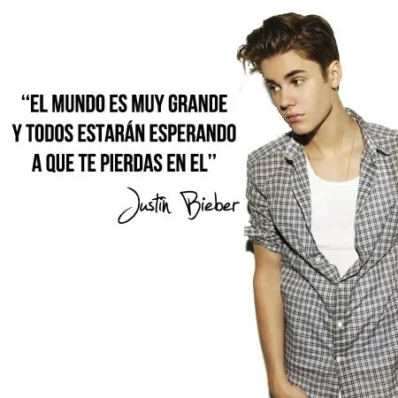 Frase De Justin Bieber by Iaruuh on DeviantArt