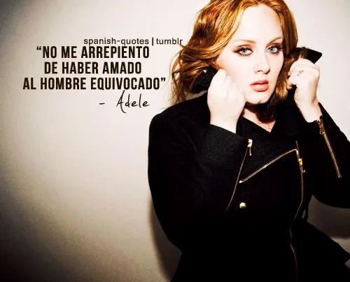 Frases de Adele - Taringa!
