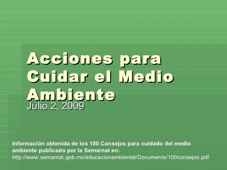 Mensajes para cuidar el medio ambiente cortos - Imagui