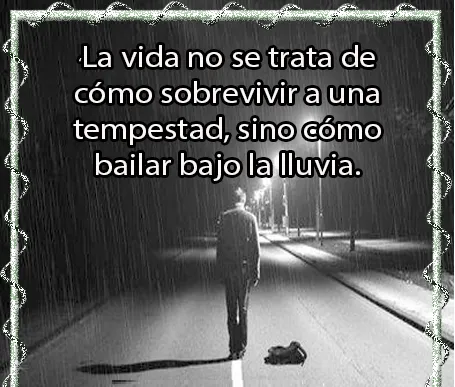 Frases de amor bajo la lluvia | Frases de amor