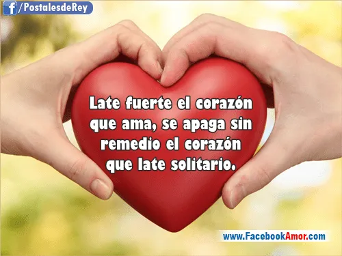 Frases bonitas mi corazón - Imágenes Bonitas para Facebook Amor y ...