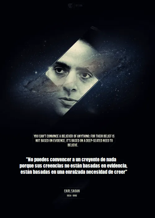 Frases Célebres Ateas. Carl Sagan. | Ateismo para Cristianos.