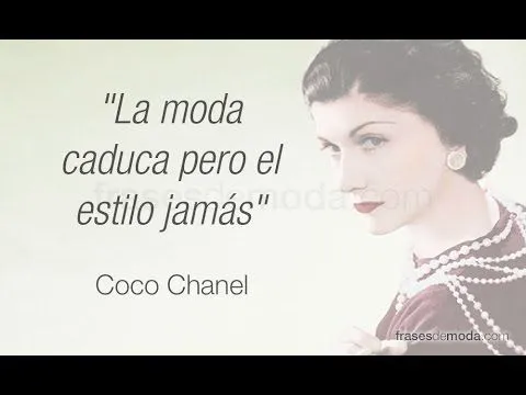 Frases de Coco Chanel - YouTube